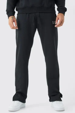 Man Split Hem Jogger | BoohooMAN UK