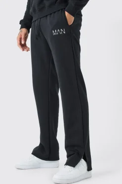 Man Split Hem Jogger | BoohooMAN UK