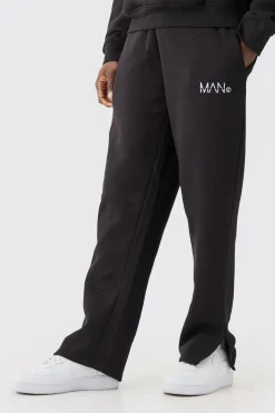 Man Split Hem Jogger | BoohooMAN UK