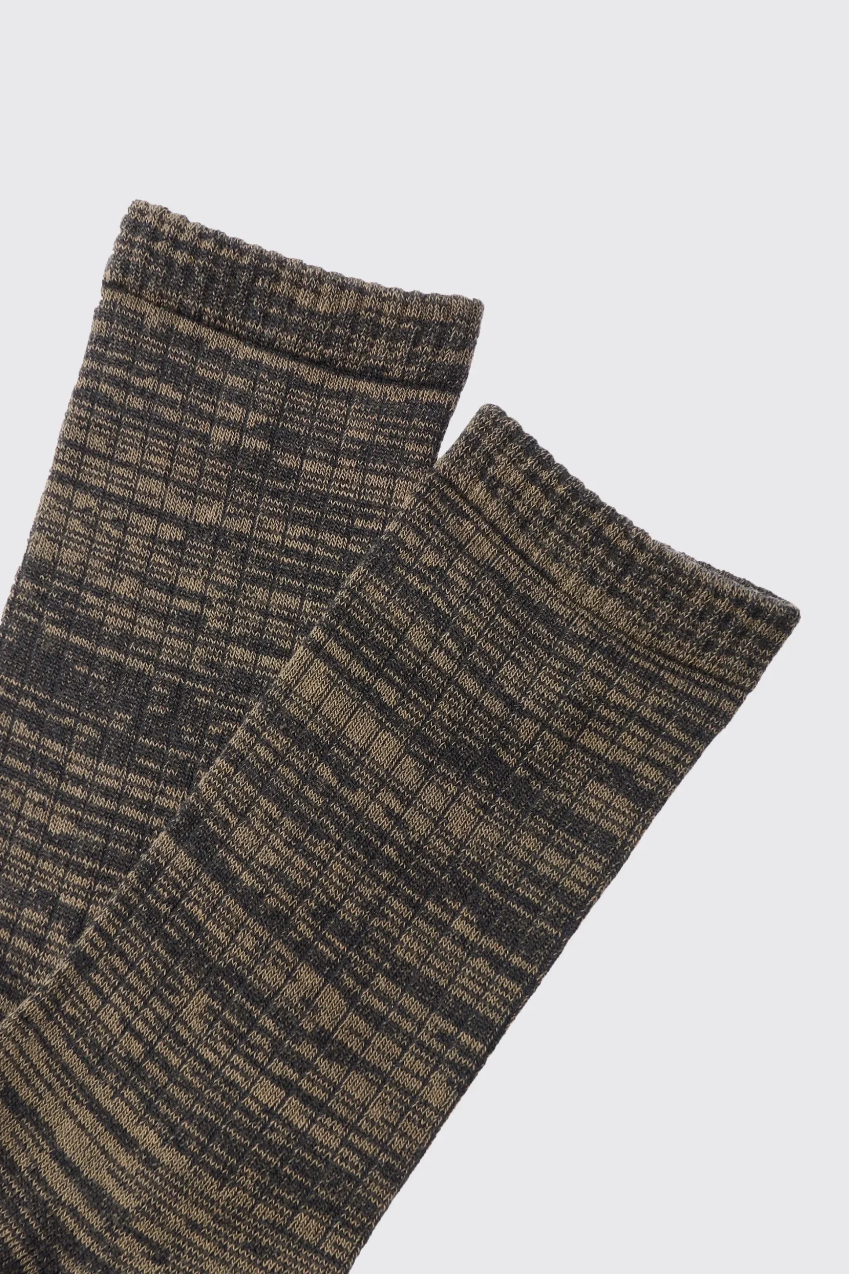 Man Textured Socks In Black | BoohooMAN UK
