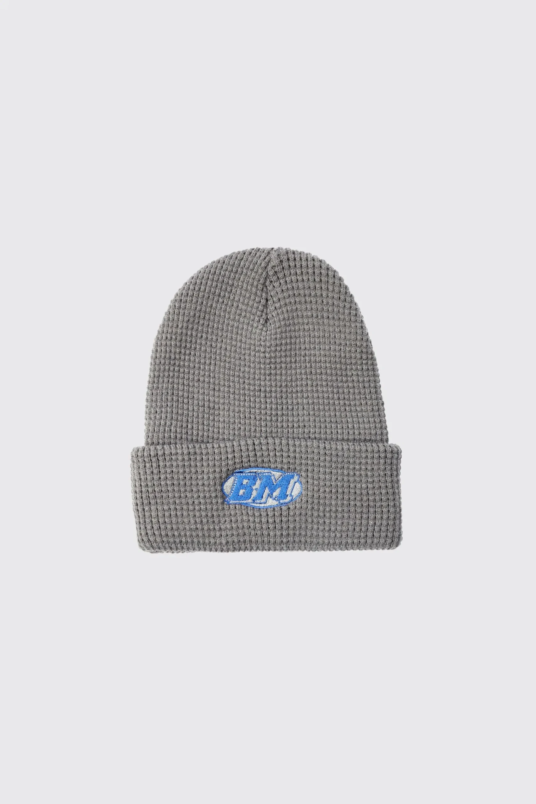 Man Waffle Beanie | BoohooMAN UK