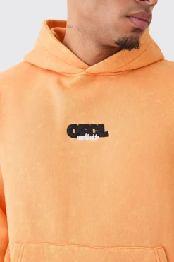 Man Washed Hooded Short Tracksuit | BoohooMAN UK