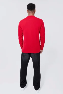 Merry Chrismyass Christmas Jumper | BoohooMAN UK