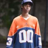 Mesh Varsity Hockey Jersey Top | BoohooMAN UK