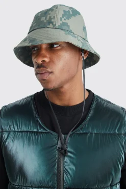 Metallic Boxy Gilet | BoohooMAN UK