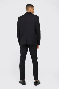 Mix & Match Oversized Double Breasted Blazer | BoohooMAN UK