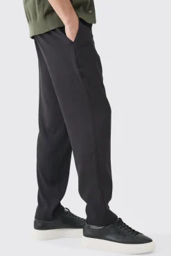 Mix & Match Tailored Slim Cropped Trousers | BoohooMAN UK