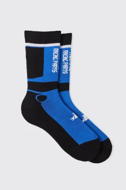 Moto Racing Socks | BoohooMAN UK