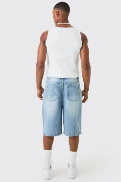 Muscle Fit Cut Out Interlock Vest | BoohooMAN UK