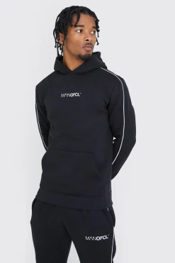 Muscle Fit Ofcl Man Hooded Tracksuit | BoohooMAN UK