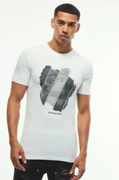 Muscle Renaissance Print T-Shirt | BoohooMAN UK