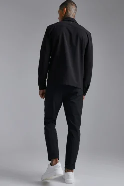 Nylon Technical Trouser | BoohooMAN UK