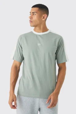 OFCL Colour Block T-shirt | BoohooMAN UK