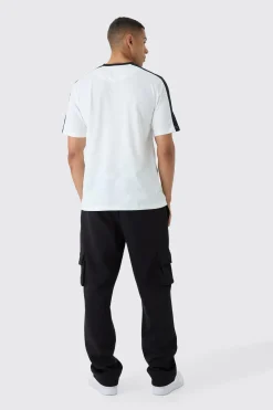 OFCL Colour Block T-shirt | BoohooMAN UK