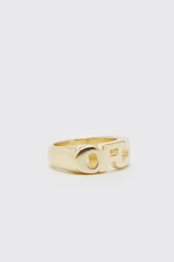 Ofcl Ring | BoohooMAN UK