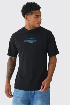 Official Back Print T-Shirt | BoohooMAN UK
