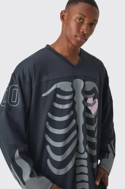 Official Heart Breaker Mesh Hockey Jersey | BoohooMAN UK