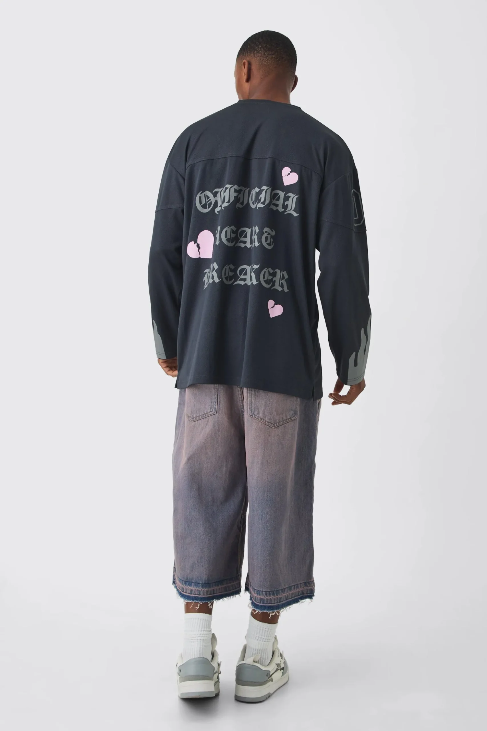 Official Heart Breaker Mesh Hockey Jersey | BoohooMAN UK