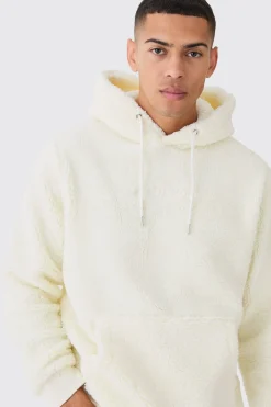 Official Man Borg Over The Head Hoodie | BoohooMAN UK