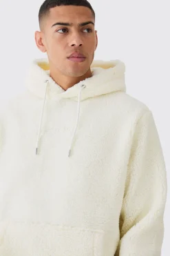 Official Man Borg Over The Head Hoodie | BoohooMAN UK