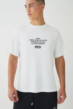 Official Man Interlock Print T-Shirt | BoohooMAN UK