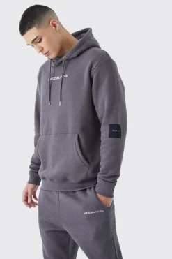 Official Man Tape Hooded Tracksuit | BoohooMAN UK