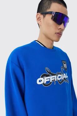 Official Oversized Sweat Tracksuit | BoohooMAN UK