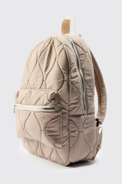 Onion Quilt Rucksack | BoohooMAN UK