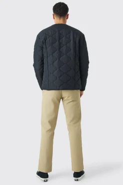 Onion Quilted Liner Jacket | BoohooMAN UK