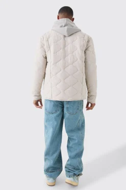 Onion Quilted Liner Jacket | BoohooMAN UK