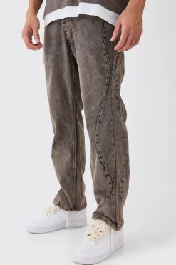 Overdyed Denim Jacket And Jeans Set | BoohooMAN UK