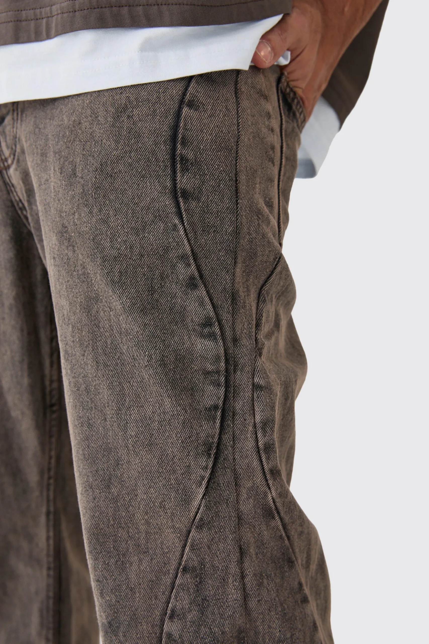 Overdyed Denim Jacket And Jeans Set | BoohooMAN UK