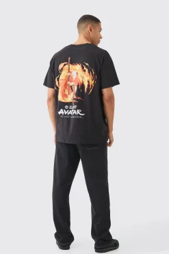 Oversized Avatar License T-shirt | BoohooMAN UK