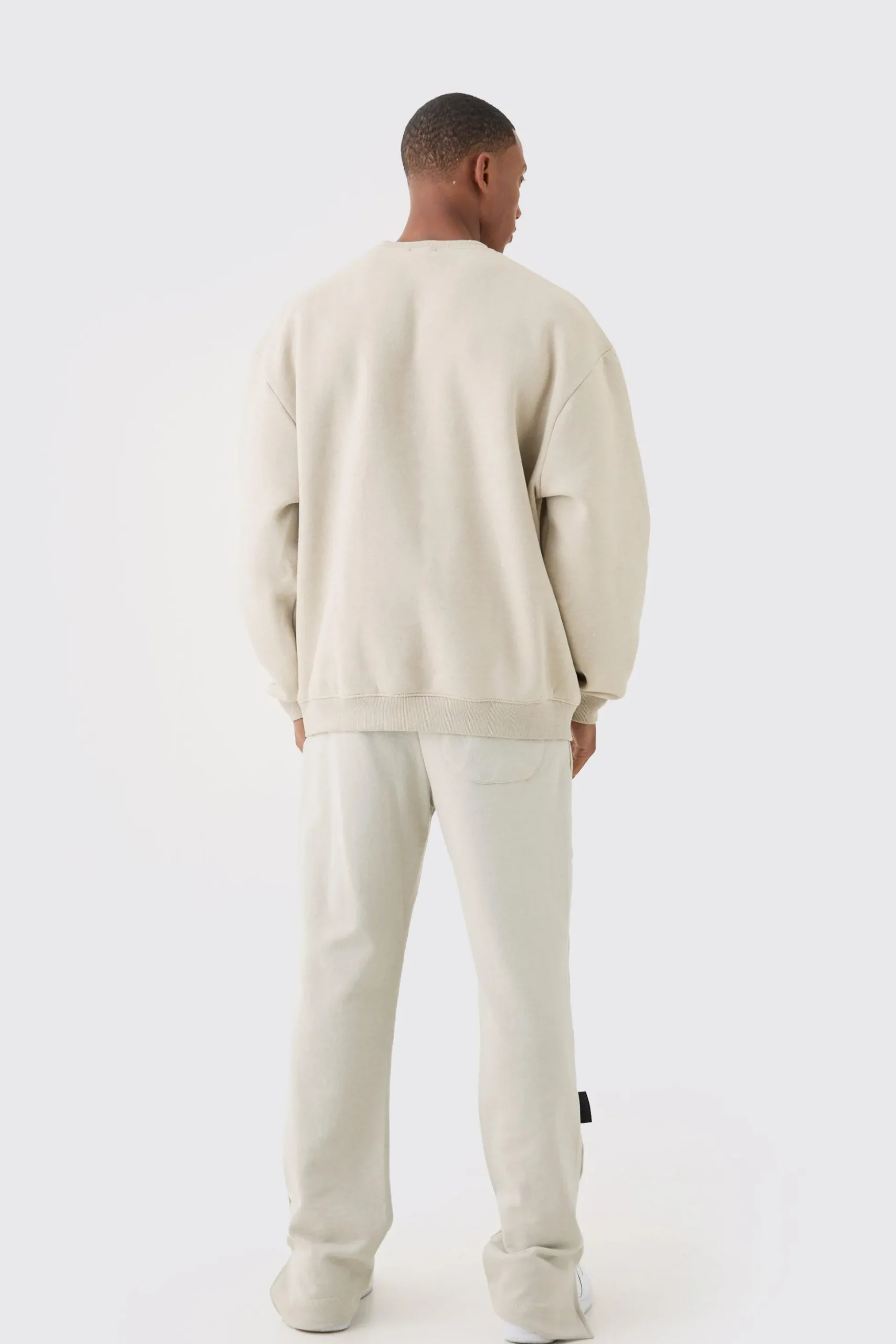 Oversized Basic Sweatshirt | BoohooMAN UK