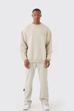 Oversized Basic Sweatshirt | BoohooMAN UK