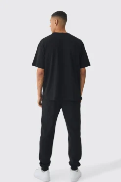 Oversized Basic T-shirt | BoohooMAN UK