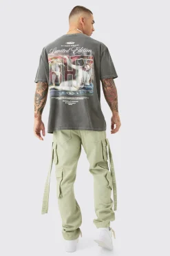 Oversized Bhm Renaissance Print T-shirt | BoohooMAN UK