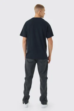 Oversized Biggie Over Seams License Print T-Shirt | BoohooMAN UK