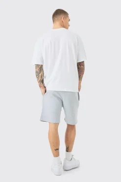 Oversized Blurred Floral Print T-shirt | BoohooMAN UK