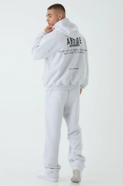 Oversized Boxy ABODE Hoodie | BoohooMAN UK