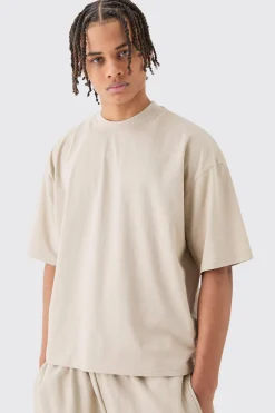 Oversized Boxy Basic T-shirt | BoohooMAN UK