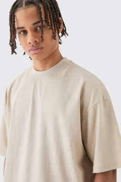 Oversized Boxy Basic T-shirt | BoohooMAN UK