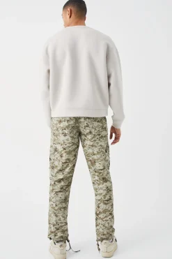 Oversized Boxy Bonded Scuba Sweatshirt | BoohooMAN UK