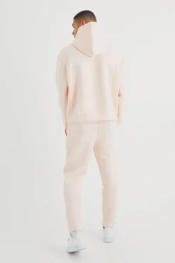Oversized Boxy Bonded Scuba Hooded Tracksuit | BoohooMAN UK