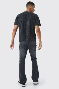 Oversized Boxy Eagle Car Graphic T-Shirt | BoohooMAN UK