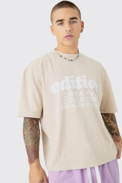 Oversized Boxy Extended Neck Mesh T-shirt & Short Set | BoohooMAN UK