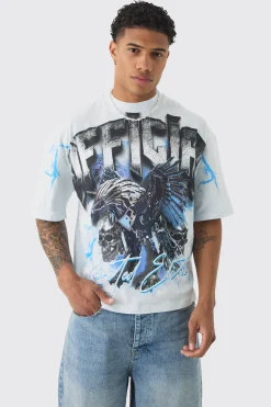 Oversized Boxy Extreme Official T-shirt | BoohooMAN UK