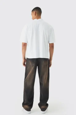 Oversized Boxy Grafitti Bear Graphic T-shirt | BoohooMAN UK