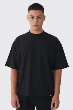 Oversized Boxy Heavyweight T-shirt | BoohooMAN UK