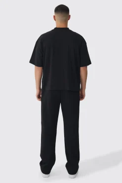 Oversized Boxy Heavyweight T-shirt | BoohooMAN UK